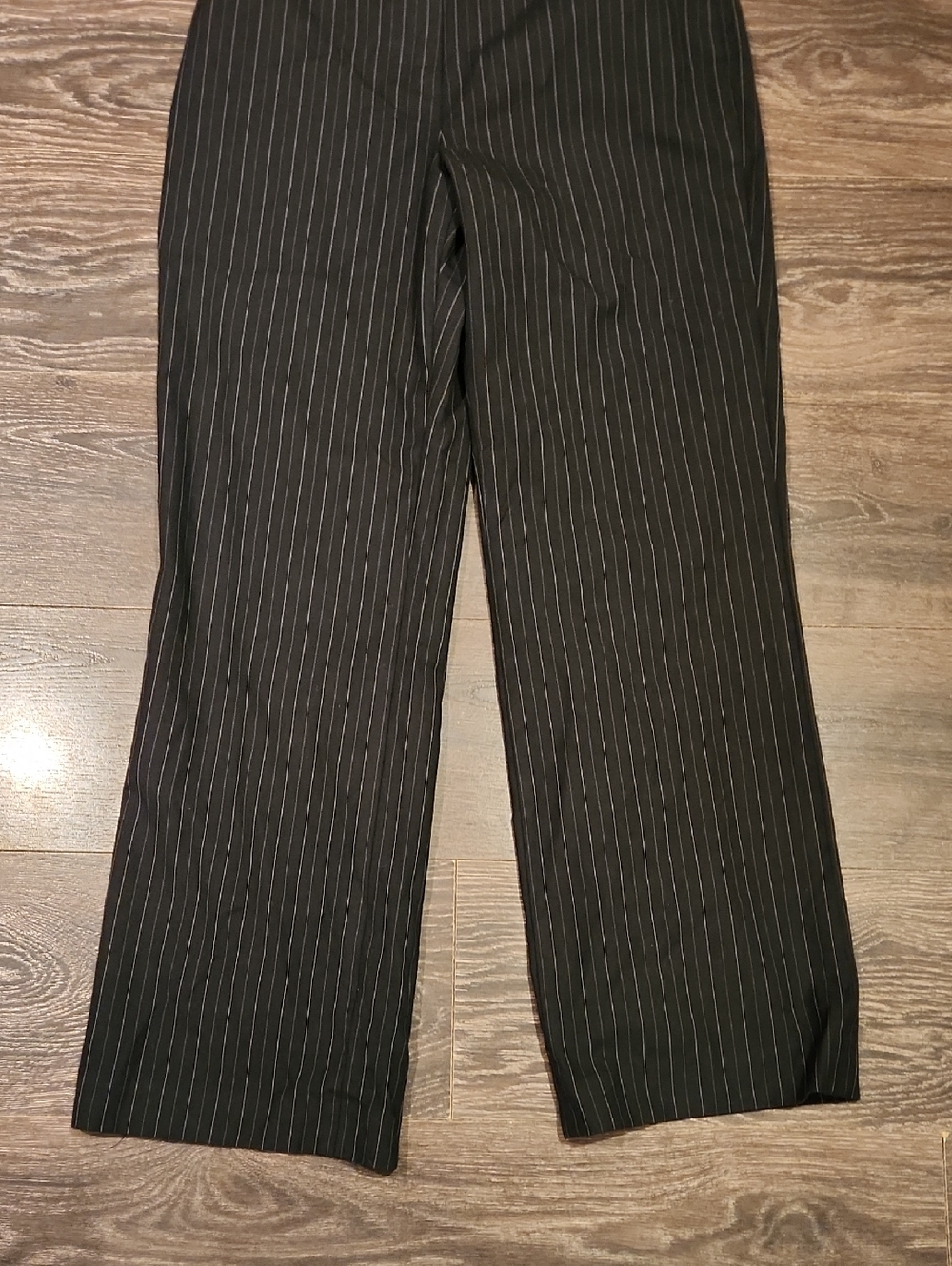 ❤️ BROOKS BROTHERS HIGH RISE WOOL PINSTRIPE TROUSERS / PANTS, 8 (29) - Picture 3 of 5